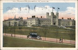 View of Washington University Postcard