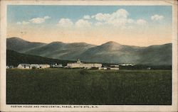 Fabyan House and Presidential Range Postcard