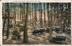 Camp Grounds Postcard