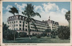 Hotel Royal Palm-East Front Postcard