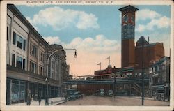 Flatbush Ave. and Nevins St. Brooklyn, NY Postcard Postcard Postcard