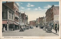 Main Street Gloucester, MA Postcard Postcard Postcard