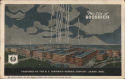 Factories of the B.F. Goodrich Rubber Company Postcard