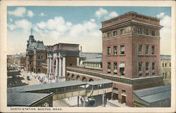 North Station Postcard