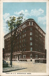 New Y.M.C.A. Springfield, MA Postcard Postcard Postcard