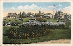 Ocean Park Oak Bluffs, MA Postcard Postcard Postcard