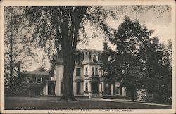 Longfellow House Pittsfield, MA Postcard Postcard Postcard