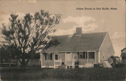 Oldest House in Oak Bluffs Postcard