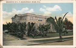 Residence of L.T. Highleyman Postcard