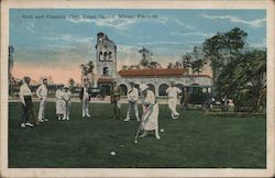 Golf and Country Club, Coral Gables Miami, FL Postcard Postcard Postcard