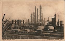 Oil Refinery - Cracker Plants Curacao Postcard Postcard Postcard