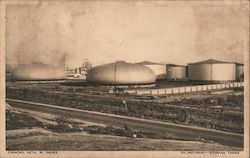 Oil Refinery - Storage Tanks Curacao Postcard Postcard Postcard