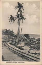 Barbados Railway Postcard