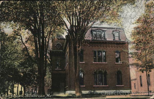 high-school-skowhegan-me-postcard