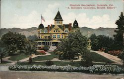 Glendale Sanitarium California Postcard Postcard Postcard