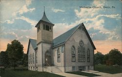 Methodist Church Postcard