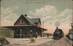 R.R. Station Southwick, MA Postcard Postcard Postcard