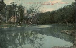 Brandywine at Du Pont Powder Company's Lower Yard. Wilmington, DE Postcard Postcard Postcard