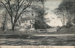 Old Orton Tavern Woodbury, CT Postcard Postcard Postcard