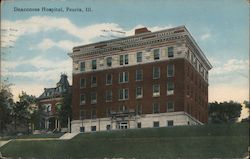 Deaconess Hospital Peoria, IL Postcard Postcard Postcard