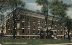 Peoples Hospital Postcard