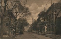 Looking North on Fifth Street Springfield, IL Postcard Postcard Postcard