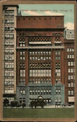 Chicago Athletic Association Building Illinois Postcard Postcard Postcard