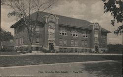 Pana Township High School Postcard