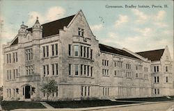 Gymnasium, Bradley Institute Postcard