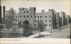 State Armory Springfield, IL Postcard Postcard Postcard