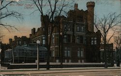 Mrs. Potter Palmar's Home on Lake Shore Drive Postcard