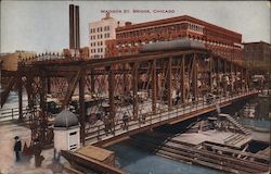 Madison St. Bridge Postcard