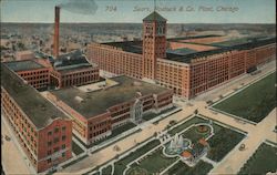 Sears, Roebuck & Co. Plant Chicago, IL Postcard Postcard Postcard