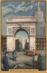 The Washington Arch Postcard