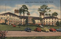 Halifax District Hospital, Daytona Beach, Florida Postcard