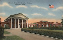 Shriner's Hospital for Crippled Children Postcard