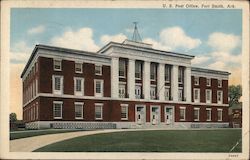 U.S. Post Office, Fort Smith, Ark. Postcard