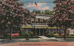 Superior Bath House, Hot Springs National Park, Ark Arkansas Postcard Postcard Postcard