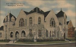 First Baptist Church. Birmingham, Alabama Postcard Postcard Postcard