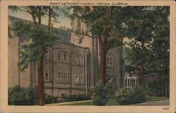 Trinity Methodist Church, Opelika, Alabama Postcard Postcard Postcard