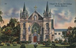 Chapel at Spring Hill College Mobile, Alabama Postcard Postcard Postcard