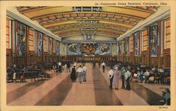 Concourse at Union Terminal Postcard