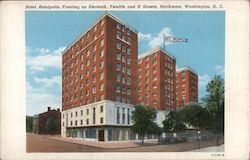 Hotel Annapolis, fronting on Eleventh, Twelfth and H Streets, Northwest, Washington D.C. Postcard