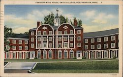 Franklin King House, Smith College Northampton, MA Postcard Postcard Postcard