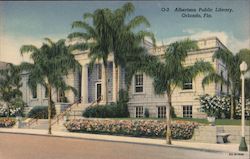 Albertson Public Library Postcard