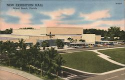 New Exhibition Hall Miami Beach, FL Postcard Postcard Postcard