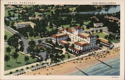 Hotel Pancoast. Miami Beach, Florida Postcard Postcard Postcard