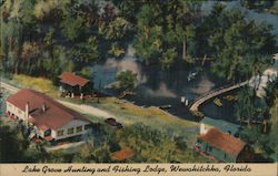 Lake Grove Hunting and Fishing Lodge Postcard