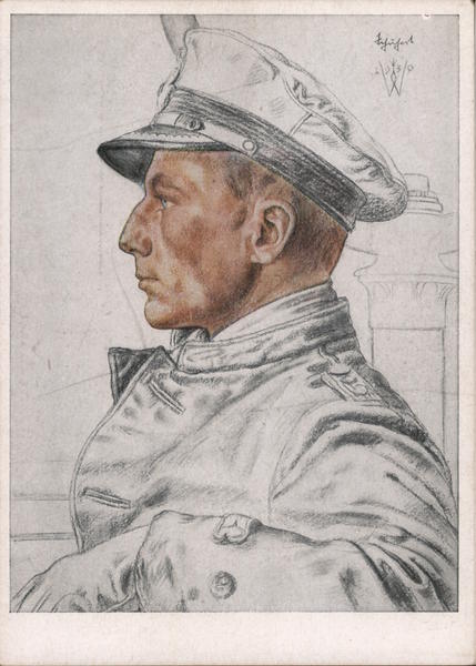 Naval Officer, Lt. Captain Schubart, First to Sink an English Battle ...