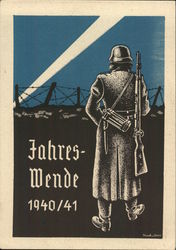 Jahres-Wende 1940/41 Postcard